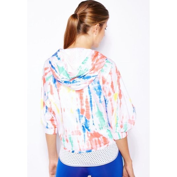 STELLASPORT X ADIDAS Tie-Dye HOODIE Sport Run JACKET AH8893 ( S ) - Picture 2 of 3